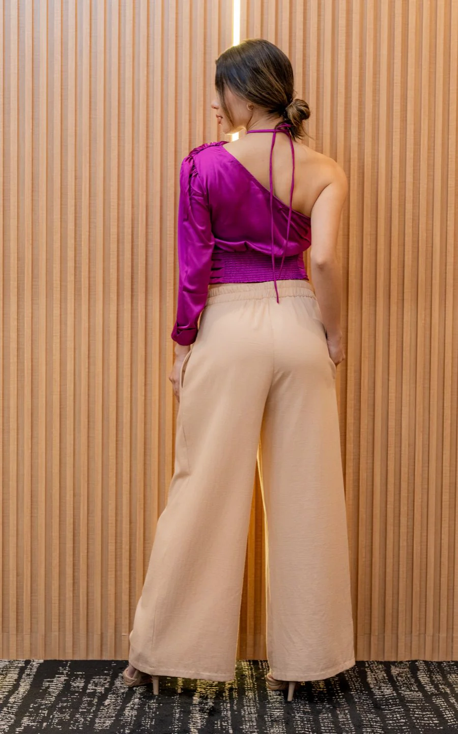 BLUSA ARTEMISA ROSA | FLAVIANA - Imagen 3